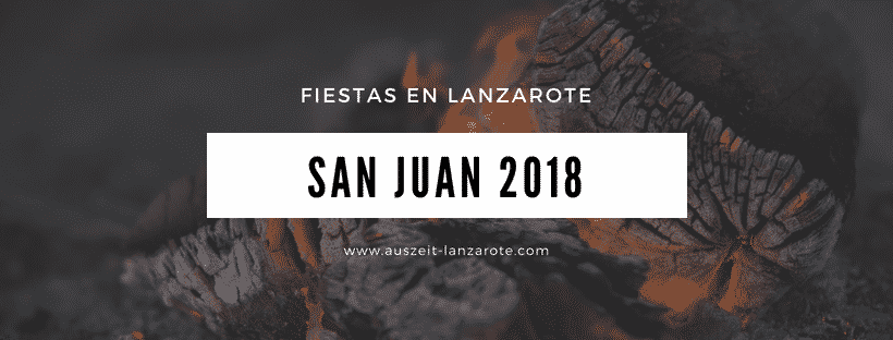 San Juans Night 2018 In Lanzarote Canary Islands