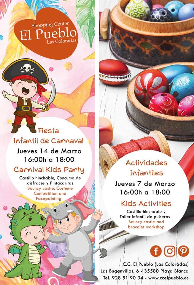 Kids Carnival In Playa Blanca Lanzarote Travidoocom